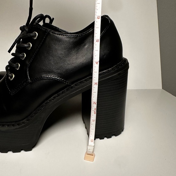 Madden Girl Keeperr Oxford Chunky Heel Lace-Up Women's Shoes size 8.5 - Picture 6 of 8